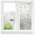 FOLIA OKIENNA NAKLEJKA NA SZYBĘ KWIAT