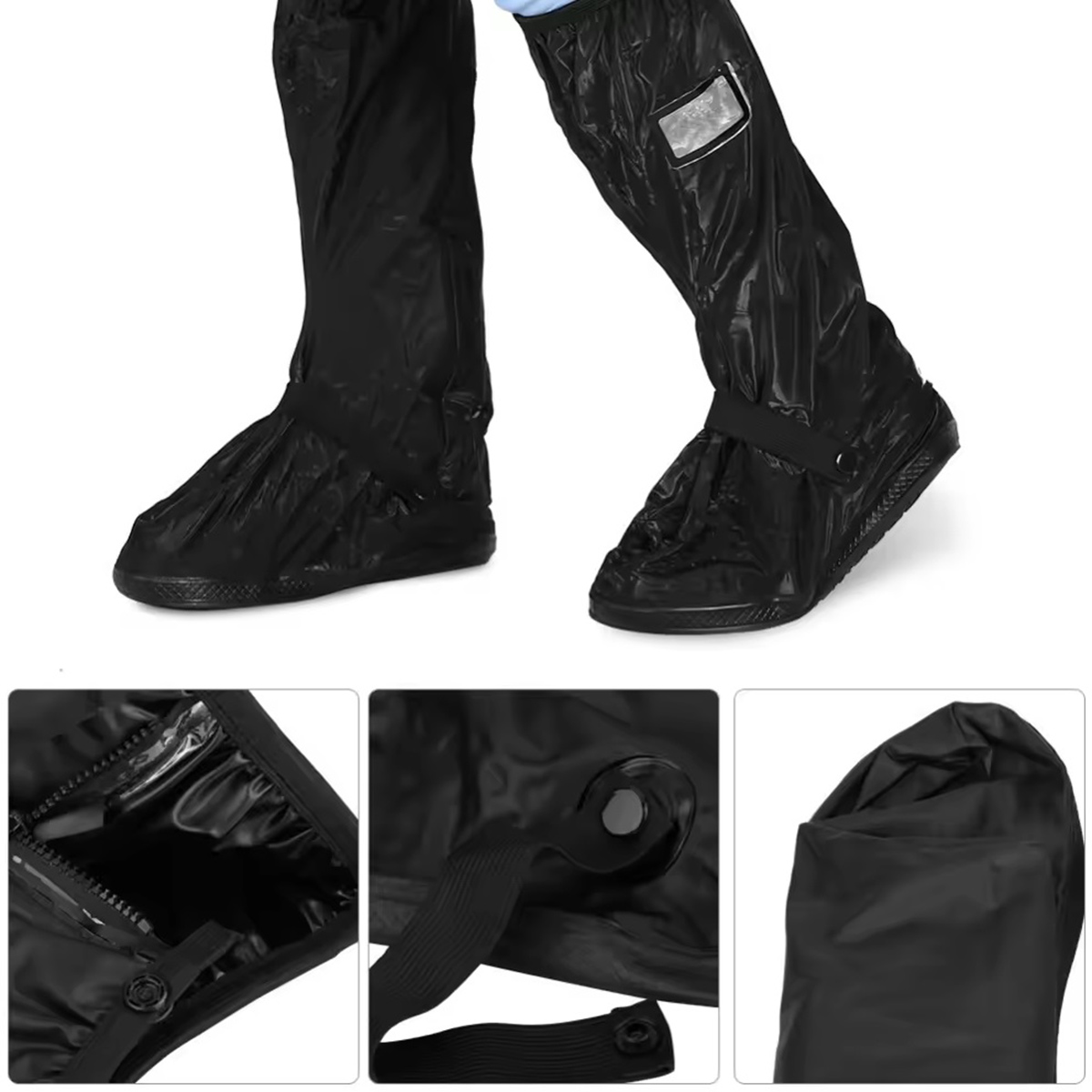 OSŁONY NA BUTY MOTOCYKLOWE M - obrazek 3