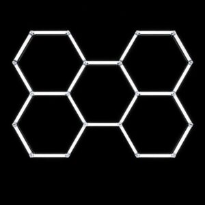 LAMPA LED 5 HEXAGONÓW 297X206CM
