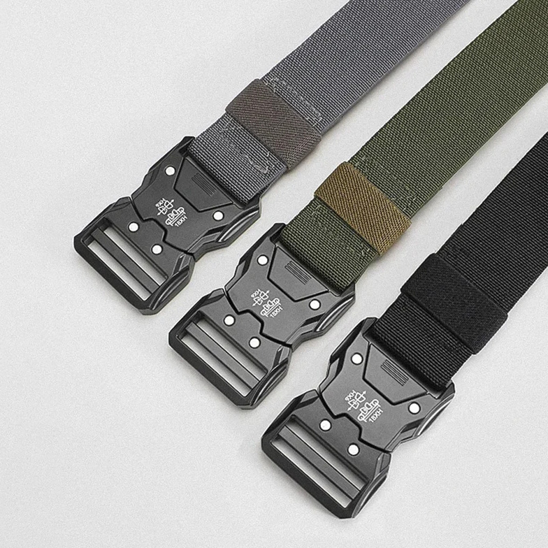 PASEK PAS TAKTYCZNY WOJSKOWY SURVIVAL KLAMRA QR PASEK 117CM - obrazek 4