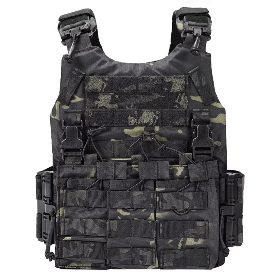 KAMIZELKA TURYSTYCZNA TAKTYCZNA WOJSKOWA REGULOWANA MOLLE PLATE CARRIER - obrazek 2