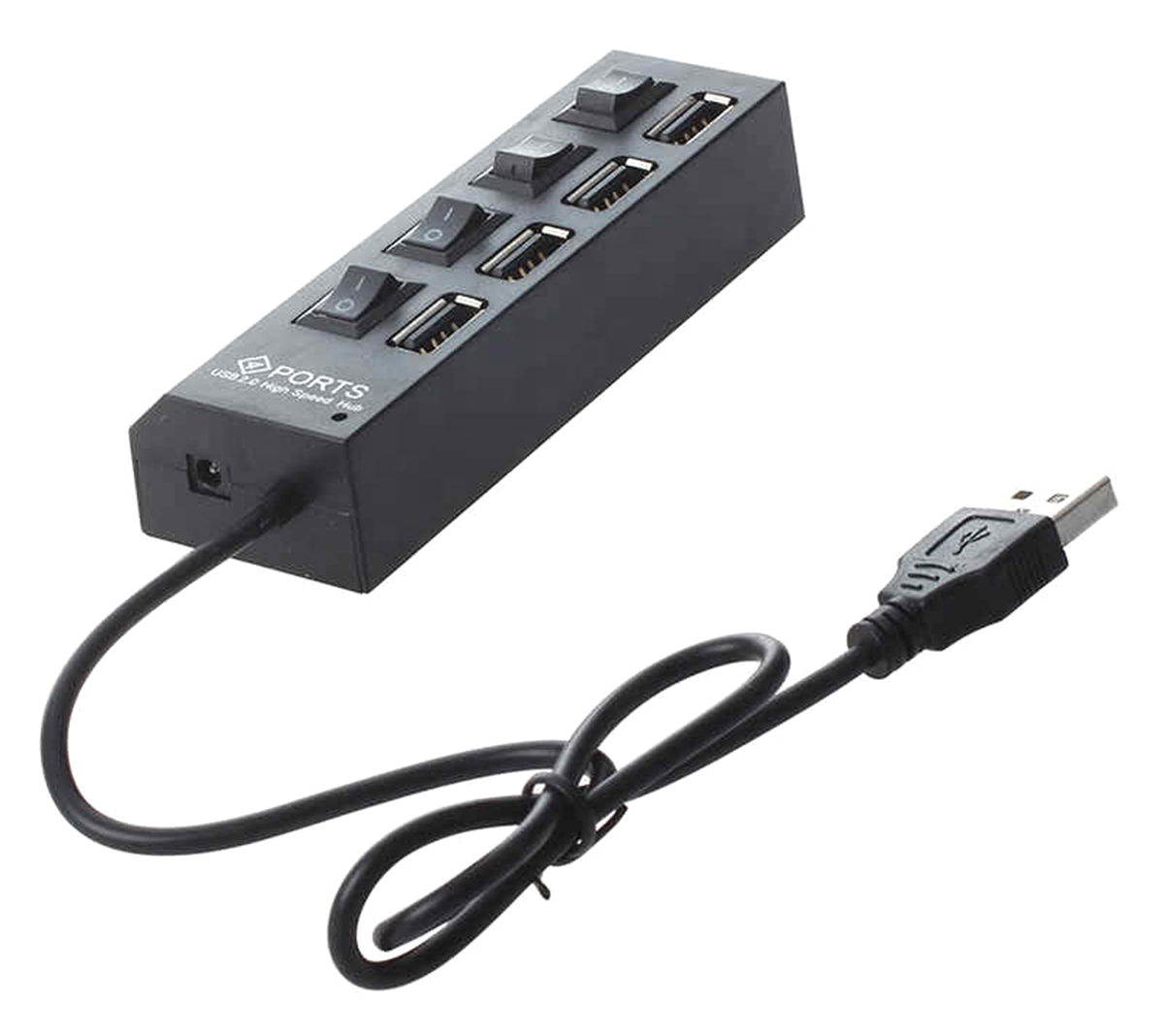 HUB 4xUSB AKTYWNY Z WYŁĄCZNIKAMI - obrazek 3