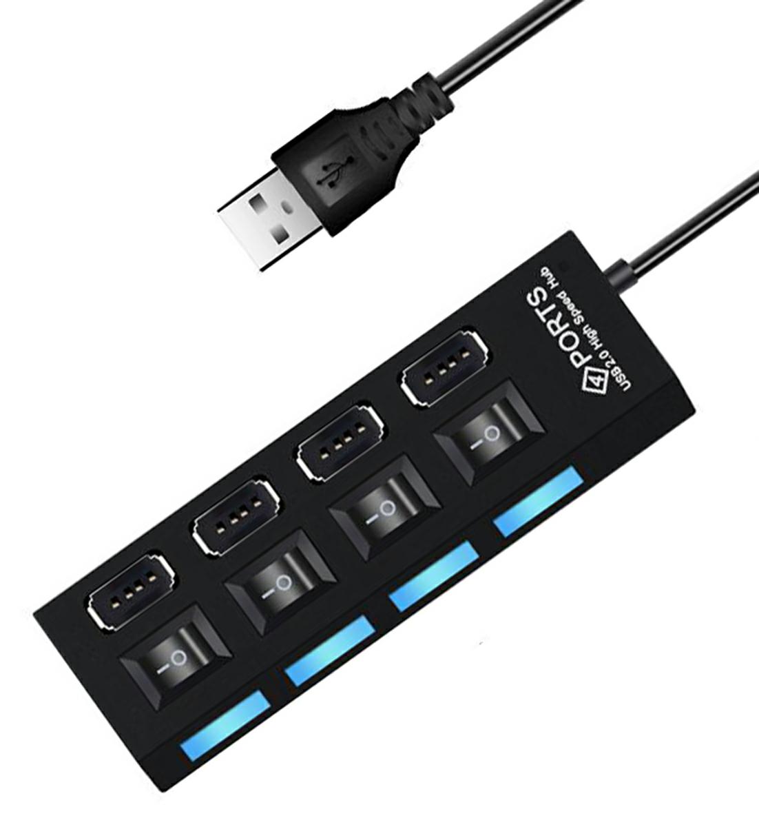 HUB 4xUSB AKTYWNY Z WYŁĄCZNIKAMI - obrazek 6