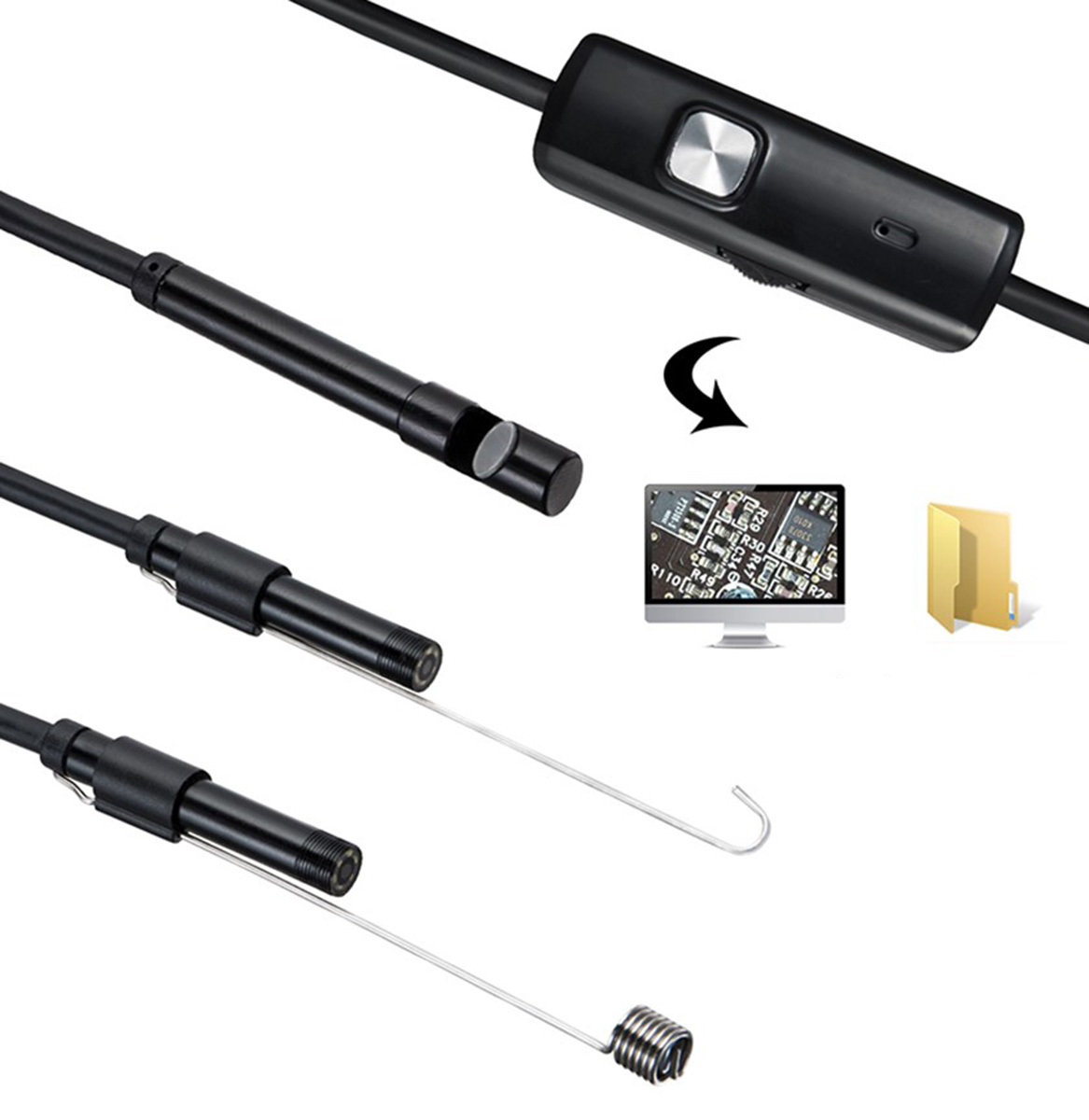 ENDOSKOP KAMERA 5,5MM ANDROID 5m - obrazek 5
