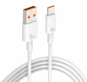 KABEL USB TYP-C 1M BIAŁY