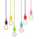 LAMPA SUFITOWA 6 RAMION TĘCZA