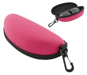 TWARDE ETUI NA OKULARY RÓŻOWE