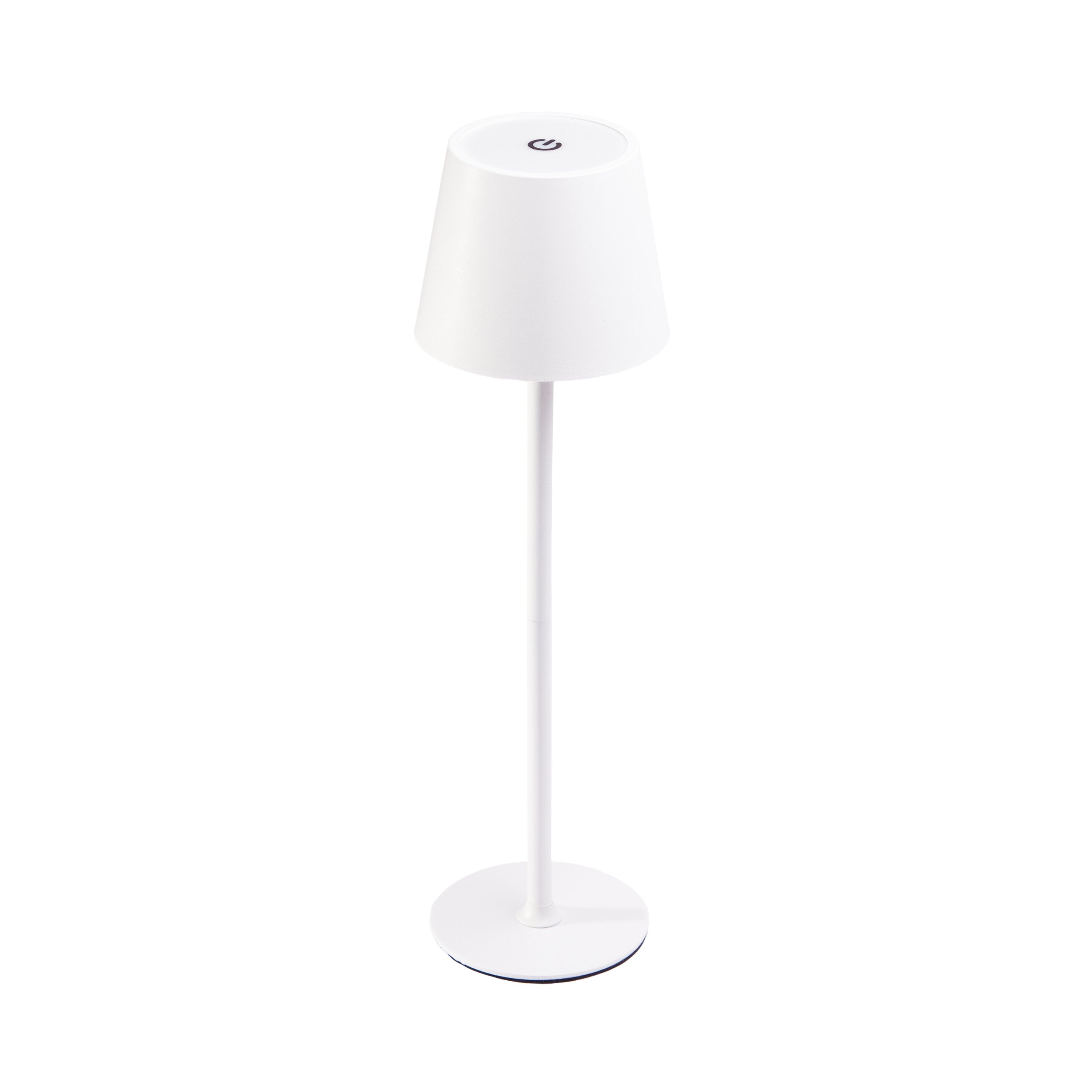 BEZPRZEWODOWA NOCNA LAMPKA BIURKOWA BIAŁA - obrazek 3