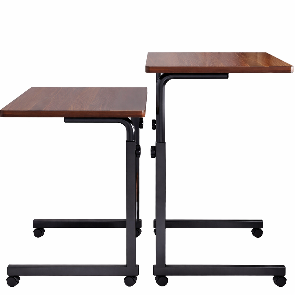 MOBILNY STOLIK POD LAPTOPA CIEMNE DREWNO - obrazek 3