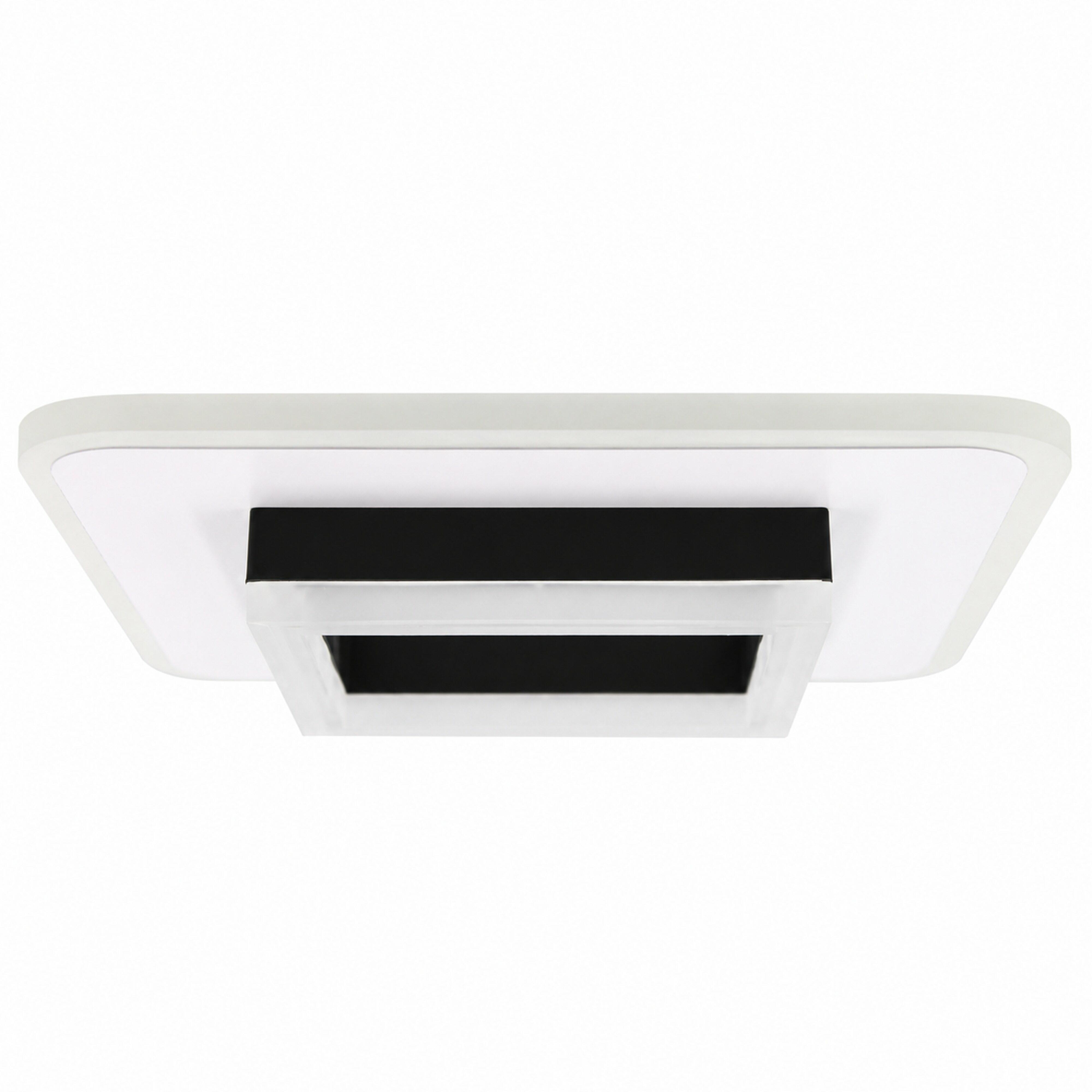 LAMPA SUFITOWA PLAFON LED CZARNY - obrazek 2