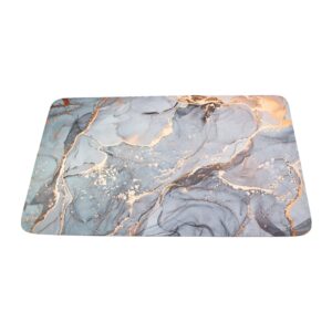 DYWANIK ŁAZIENKOWY MARMUR 50X80CM SZARA