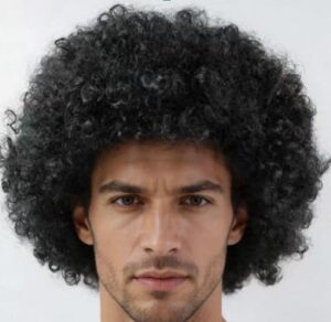 PERUKA CZARNE AFRO
