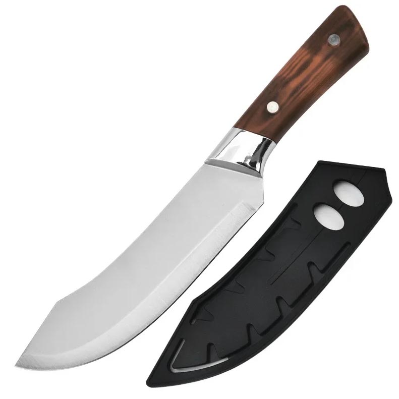 NÓŻ MYŚLIWSKI SZEFA OSTRY TASAK POKROWIEC 29CM - obrazek 2