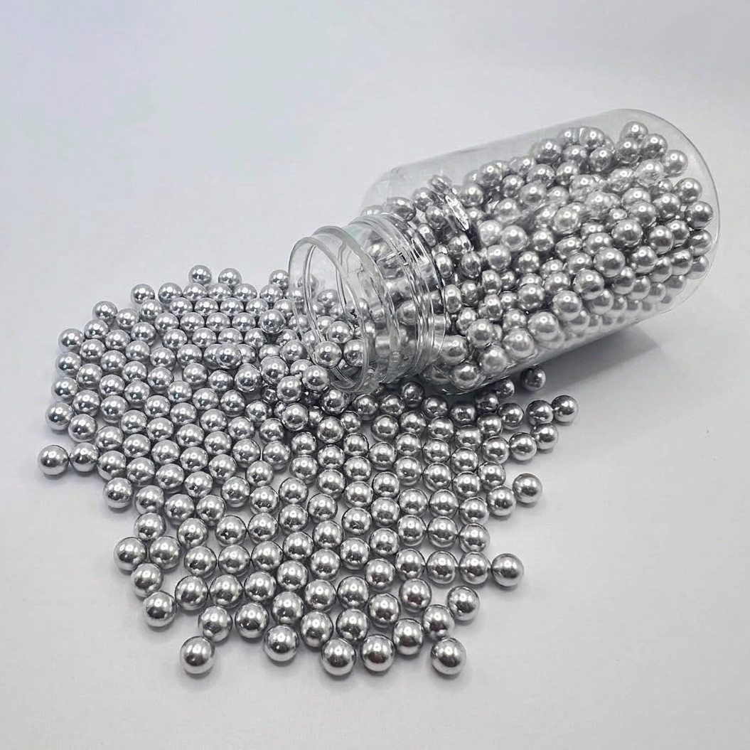 ŚRUT BBS SILVER STALOWE KULKI ASG CO2 4,46 MM 1000SZT - obrazek 2