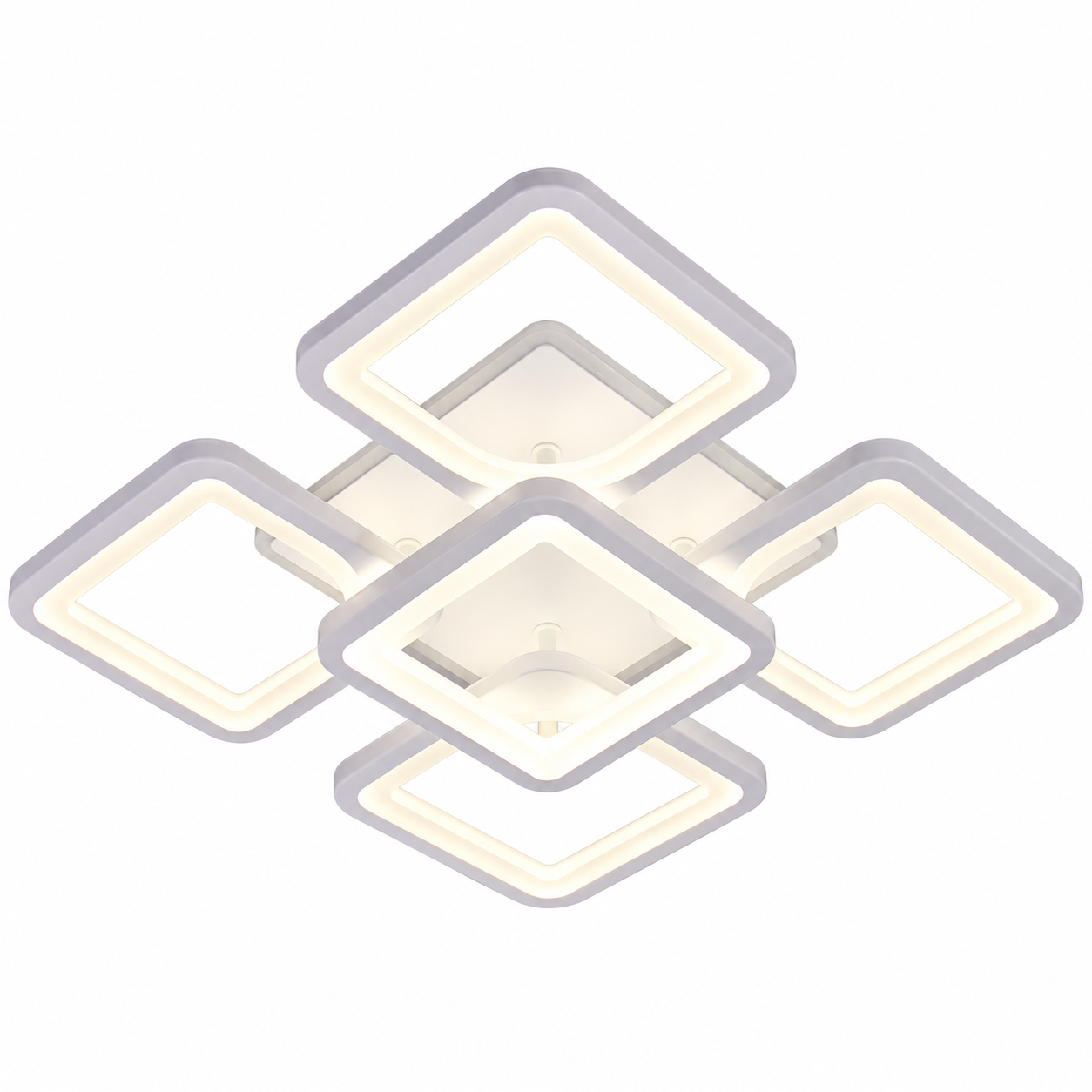 LAMPA SUFITOWA LED RGB BIAŁA + PILOT + APLIKACJA - obrazek 3