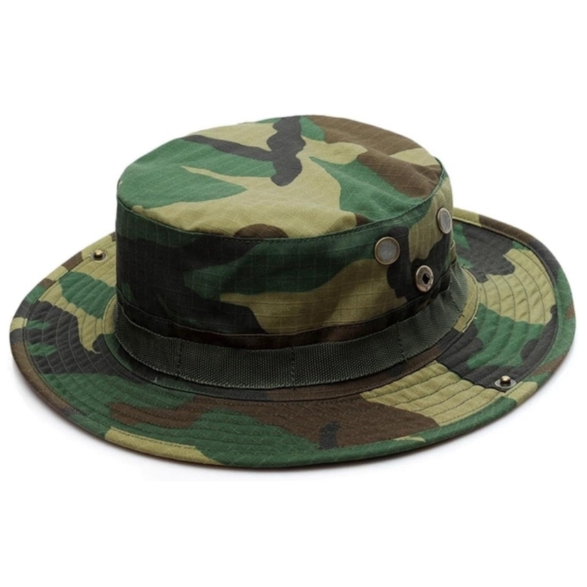 KAPELUSZ TURYSTYCZNY WOJSKOWY US ARMY BOONIE HAT BUCKET CZAPKA + SZNUREK - obrazek 4