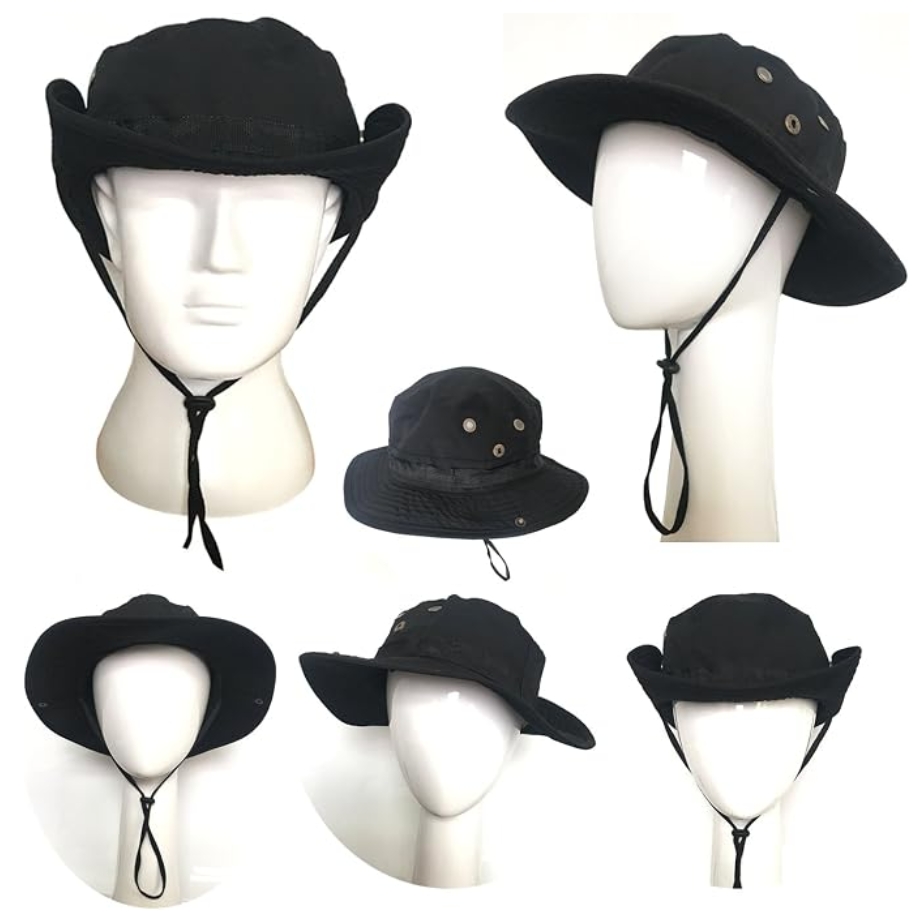 KAPELUSZ TURYSTYCZNY WOJSKOWY US ARMY BOONIE HAT BUCKET CZAPKA + SZNUREK - obrazek 7