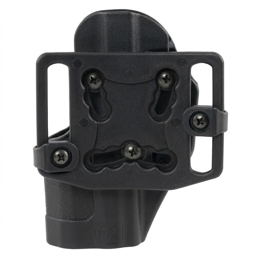 KABURA POLIMEROWA Z REGULACJĄ I BLOKADĄ UCHWYT NA PAS PLATFORMA PADDLE PRAWA ASG H&K USP P8 - obrazek 4